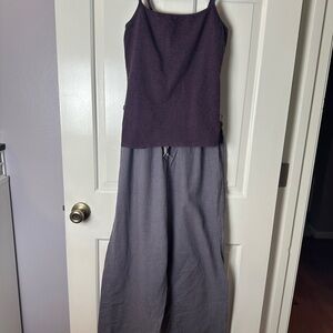 Women's Purple and Gray Lounge Wear